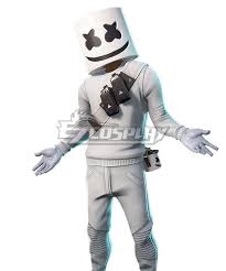 Fortnite Battle Royale Dj Marshmello Outfit Cosplay Costume Dj Marshmello Costume Cosplay Costumes Halloween Outfits