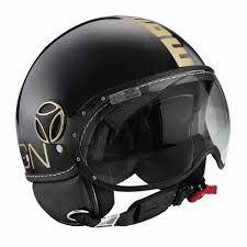 Black And Gold Motorcycle Helmet Momo Fgtr Fighter Classic Gloss Black Gold Classic Momo Fighter Helmet Historically Inspired By The He Helmet Motorcycle Helmets Classic Motorcycle Helmet