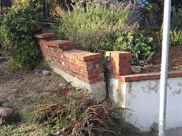 So diyers have come up with an interesting trick: Retaining Wall Construction Repair Railroad Tie Oakland