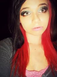 (i won't be as busy!) well, this is an (poor) idea of what i'm going to dye my hair this friday~ i'll have to take a pic once i get it done. Black And Hot Pink Hair By Deathxink On Deviantart