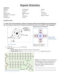 Organic Chemistry Vocabulary