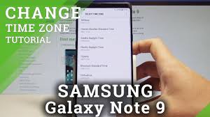 See full list on wikihow.com How To Change Date Time In Samsung Galaxy Note 9 Select Time Zone Hardreset Info Youtube