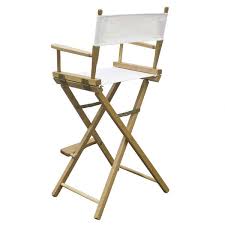 The tall design with a higher seat height makes entry and exit easier. Director Chair Bar Height Customization Options Deluxe Com Deluxe