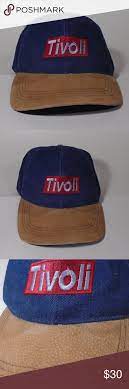 Vintage Tivoli Tools Suede Bill Snapback Hat Cap Suede Snapback Hats Clothes Design