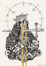 Micahulrichdraws Queen Tattoo Graphic Art Cover Art Design