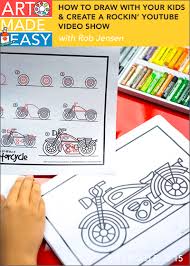 Learn to draw · drawing academy course · how to draw from life Art Made Easy 015 How To Draw With Kids And Make Awesome Videos With Art Hub For Kids Owner Rob Jensen Deep Space Sparkle