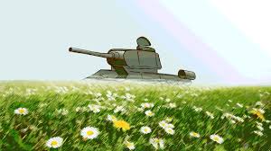 # art # design # 3d # pastel # c4d. Jmantime Animation Test Girls Und Panzer Panther Destroying