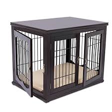 That's exactly the kind of pet that deserves this bed. Buy Birdrock Home Decorative Dog Kennel With Pet Bed For Small Dogs Espresso Double Door Wooden Wire Dog House Indoor Pet Dog Crate Side Table Bed Nightstand Online In Indonesia B0914wtbqt