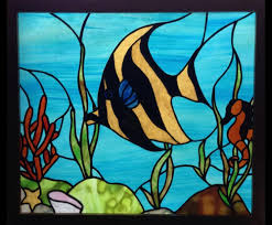 Kokomo Coral Reef Stained Glass Pack Glass Window Art Stain Glass Window Art Stained Glass Patterns