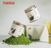Tianhui Matcha Tins Custom Airtight Cans with Double Lid ...