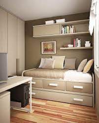 (it's usually the wall facing the doorway.) putting your bed in the center will give your small bedroom layout symmetry so you can make the most of your space. Modern Smart Decor Idea For Small Bedroom Small Room Bedroom Small Bedroom Decor Small Room Design