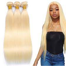 Myextensionz produces 100% fine virgin hair , quality hair extensions. Amazon Com 613 Blonde Brazilian Straight Hair Bundles 14 16 18 Inches 9a Virgin Human Hair Weave 613 Hair 3 Bundles 14 16 18 Beauty