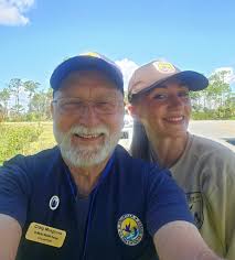 Meeting a ranger at St. Marks refuge