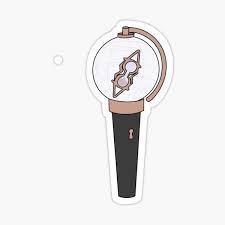 Treasure stickers, yg treasure stickers, line friends, kpop stickers, stamp stickers, treasure box, treasure map, holographic stickers. Ateez Lightstick Sticker By Mariseoul Pop Stickers Cute Stickers Print Stickers