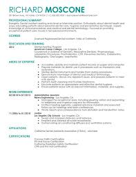 To acquire position as a competent, hardworking entry level dental assistant for a well established and customer service oriented organization which can use my past 3 years of experience in providing guidance and help to the patients. Dental Assistant Resume Example Myperfectresume