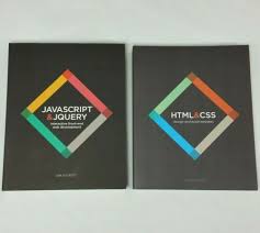 Jon Duckett Programming Books Set Of 2 Javascript Jquery Html Css Web Languages Jonduckett Programming Books Computerprog In 2020 Web Languages Book Set Javascript