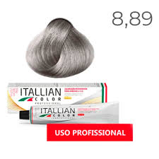 Com o mesmo produto é possível obter uma coloração permanente ou. Tinta 8 89 Itallian Color 60g Louro Claro Perola Virtual Hair