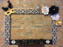 Black And Gold Cardstock Black Gold White Masquerade Photo Booth For A Phantom Of Opera Theme Birthday Party Dam Masquerade Party Decorations Sweet 16 Masquerade Masquerade Ball Party