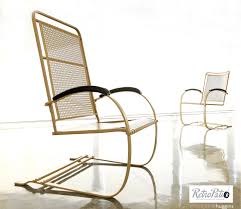 Howell 526 High Back And Howell 525 Low Back Spring Steel Chairs Circa 1930 1960 Available Retropatio Com Sculptural Chair Art Chair Outdoor Chairs