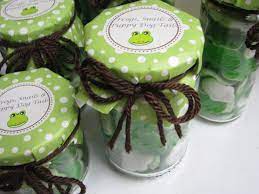Diy Frog Party Favors Diy Baby Shower Gifts Baby Shower Diy Baby Shower Favors Diy
