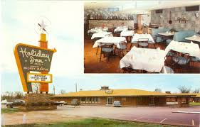 The Mickey Mantle Holiday Inn sat where modern day Lowe's is located 📍2600  S Rangeline ______ JOPLIN, Mo. — “Photo from 1957, at 2600 Rangeline Rd.  Joplin,Mo. The only Holiday Inn to