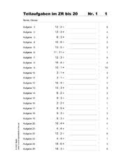 Audiodateien (mp3) und arbeitsblätter (pdf). Division Arbeitsblatter Einmaleins 1x1 Mathe Klasse 2 Grundschulmaterial De
