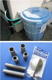 雨水取水道具いろいろ - 雨水簡易集水ネット雨葉（あめはネット）