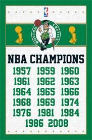 Boston Celtics Championship Banner 24x36 Spt44591 Boston Celtics Championships Boston Celtics Boston Celtics Basketball