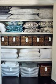 Organized Linen Closet Honey We Re Home Organizing Linens Home Organization Linen Closet