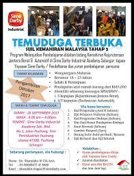 Plantation, industrial, motors, property, energy and utilities, and others. Sime Darby Industrial Academy I Track Facebook