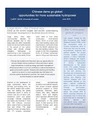 After numerous wcd conferences and studies conducted on eight large dams, the. 2