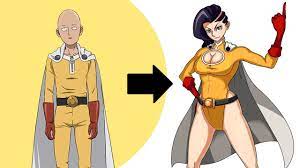 One Punch Man Gender Bender: What If Saitama Was a Girl ? - YouTube