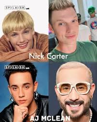 Backstreet Boys Members Nick Carter And AJ McLean