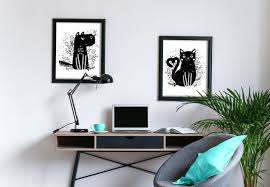 Collection by monique layzell art prints & ml designs. 20 Home Office Wall Decor Ideas For A Creative Workspace
