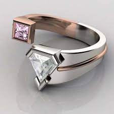 40 Unique Unusual Wedding Rings For Him Her Pouted Com Unusual Wedding Rings Geeky Engagement Rings Nerdy Engagement Rings