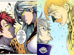 Estarossa vs monspeet & derieri (english dub) | seven deadly sins season 3 estarossa vs it's time for escanor vs estarossa and a playthrough of what many jp players claim to be one of. Made My Own Version Based On Escanor Vs Estarossa 9gag