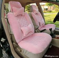 I Want These Seat Covers Cute Woman Warm