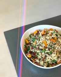 Wild Rice With Roasted Butternut Squash Vegetarian Stuffing Wild Rice Pilaf Roasted Vegetable Recipes