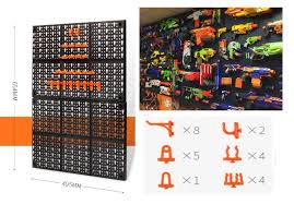 Wall mounted, made from reclaimed barn wood. Nerf Gun Rifle Weapons Wall Mount Amoury Rack Brand New Toys Games Others On Carousell