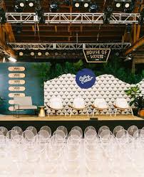 Love The Color Palette Used For This Clean And Innovative Backdrop Event Design Inspiration Corporate Event Design Stage Set Design