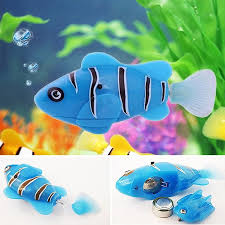 Cat Toy Fish Best Bath Toys Funny Swim Electronic Robofish Activated Battery Powered Robotic Pet Cat Toy Fish Robotic Pet Fo Pet Fish Fishing Tank Pet Cat Toys