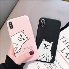 Funny Cat Design Iphone Case Shop With High Discount In 2020 Cats Iphone Cases Silicone Iphone Cases Cats Case