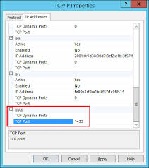 In sql server configuration manager. How To Set The Custom Port For Mssql Remote Access