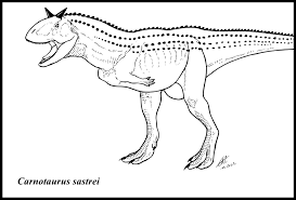 80 best coloring pages for kids in the film people from all over the world came to see the dinosaurs at a park reserve called the jurassic world. Carnotaurus Coloring Pages Coloring Home