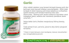 Garlic Complex Shaklee Jom Vitamin Bawang Putih Darah Bawang