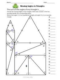 How to check if two given line segments intersect? Missing Angles In Triangles Triangles Angle Sum Theorem Angles Math Teaching Geometry Triangle Math