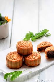 Chinese Moon Cake Traditional Version China Sichuan Food Chinese Moon Cake Asian Desserts International Desserts