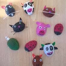 On peut faire beaucoup de choses avec une noix de coco. 16 Idees De Bricolage Avec Noix Coquille De Noix Bricolage Automne Noix