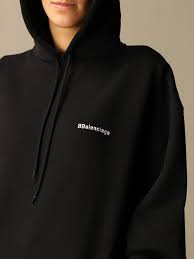 Shop with confidence on ebay! Balenciaga Cotton Sweatshirt With Logo Sweatshirt Balenciaga Women Black Sweatshirt Balenciaga 578135 Tjv85 Giglio En
