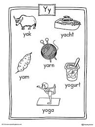 Many different teaching approaches can bring history alive for your students. Letter Y Word List With Illustrations Printable Poster Myteachingstation Com